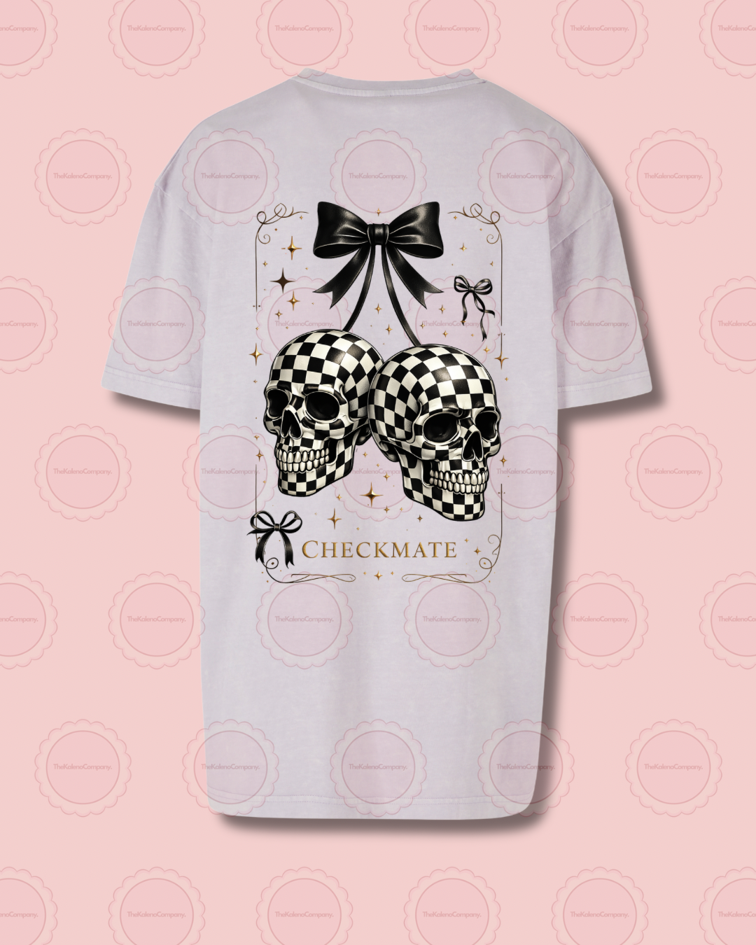 Checkmate - Women’s oversized acid wash tee