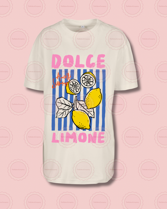 Dolce Limone Women’s Oversized Tee