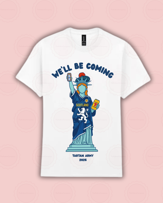 Adults We’ll Be Coming Tshirt