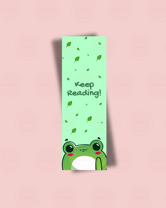 Froggy Keep Reading Bookmark