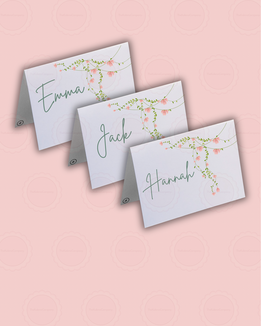 Wedding Table Place Cards