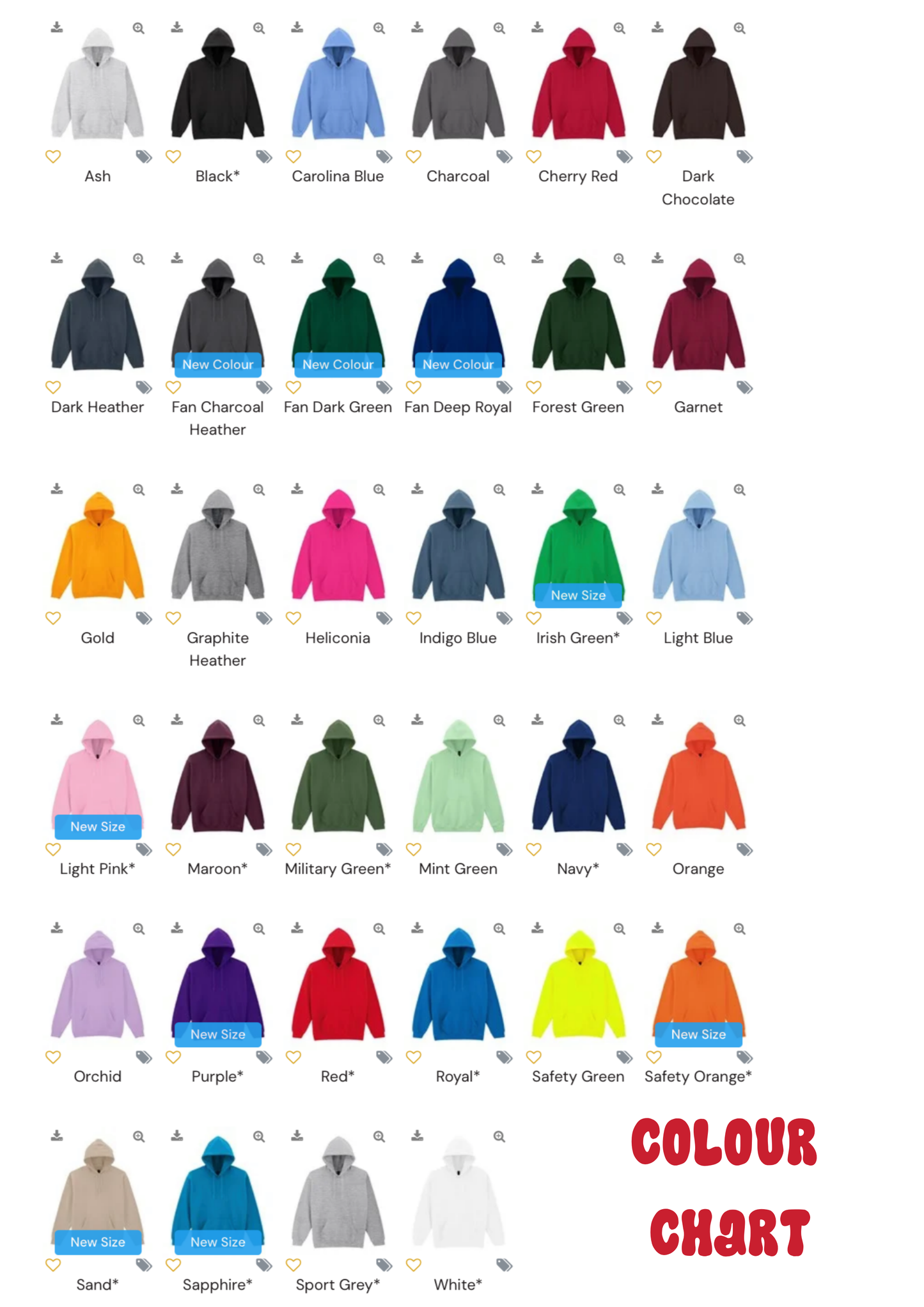 Gildan - Adult’s Unisex Custom/Branded Heavyblend Hoodie