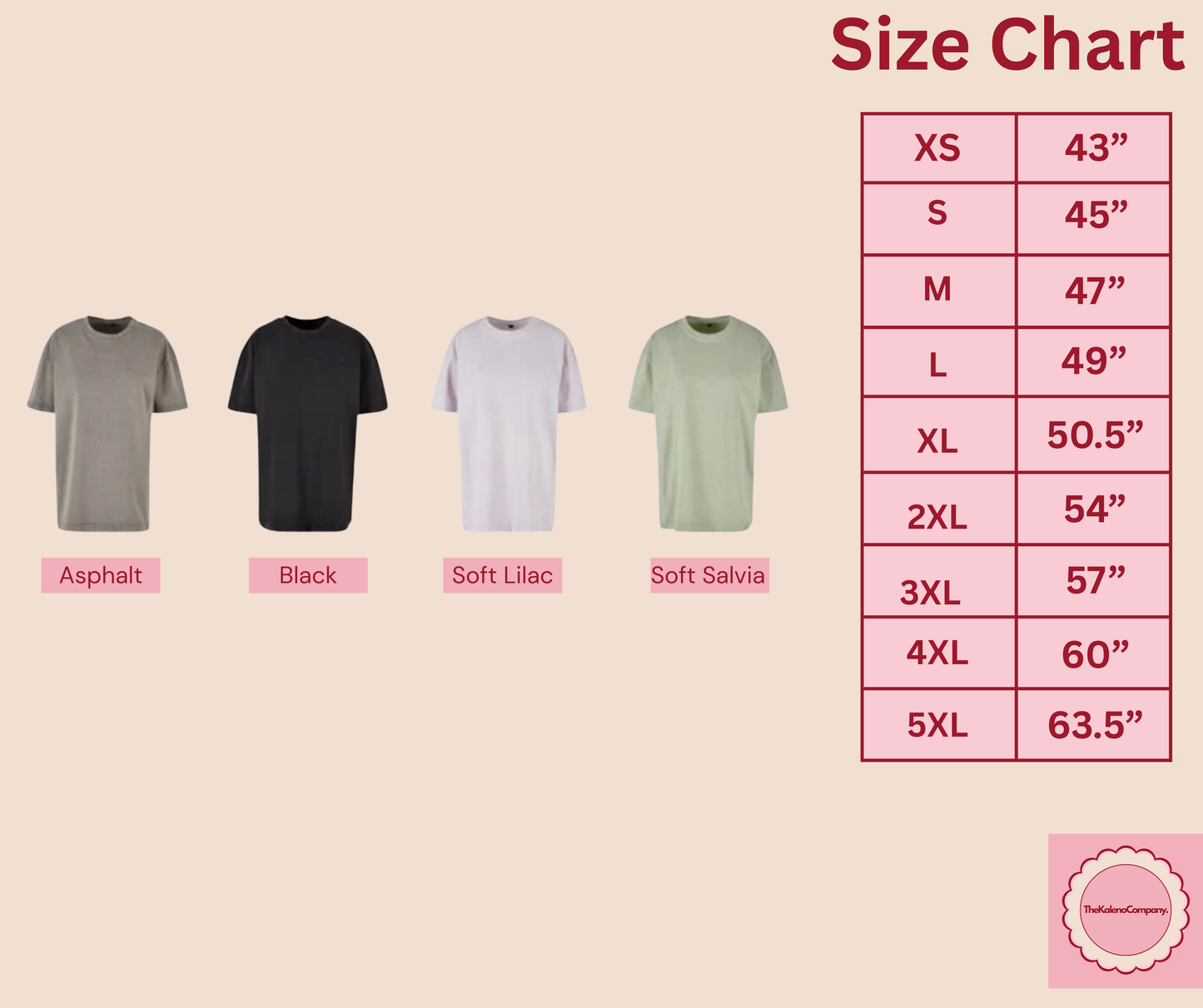 Women’s Branded Oversized Acid Wash Tee